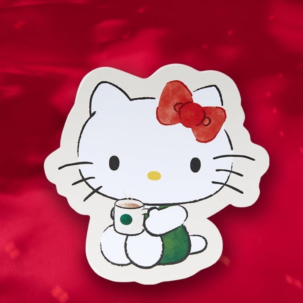 New Starbucks Hello Kitty Gift Card - Blank